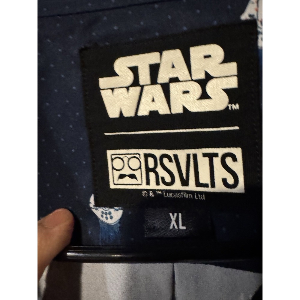 RSVLTS Youth Star Wars "12 Parsecs" Millennium Falcon KUNUFLEX Shirt - XL (Z) - Picture 6 of 7
